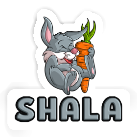 Shala Aufkleber Hase Image