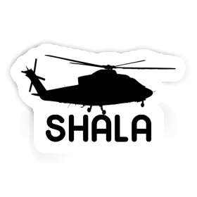 Shala Sticker Helicopter Image