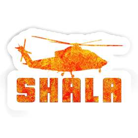 Shala Sticker Helicopter Image