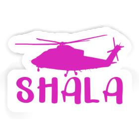 Sticker Helicopter Shala Image