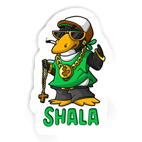 Shala Sticker Hip-Hop Penguin Image