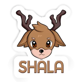 Sticker Shala Deerhead Image