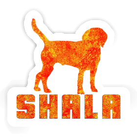 Shala Autocollant Chien Image