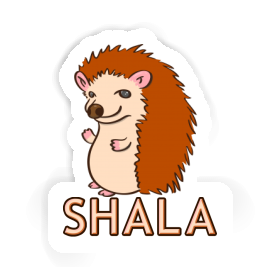 Shala Sticker Hedgehog Image