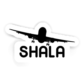 Airplane Sticker Shala Image