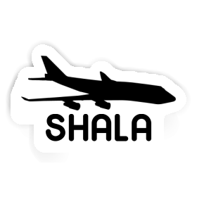 Shala Autocollant Jumbo-Jet Image