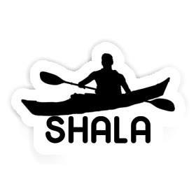 Sticker Kayaker Shala Image