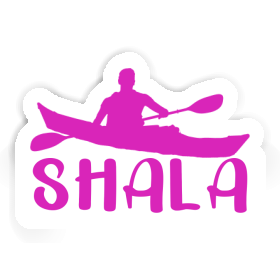 Sticker Shala Kayaker Image