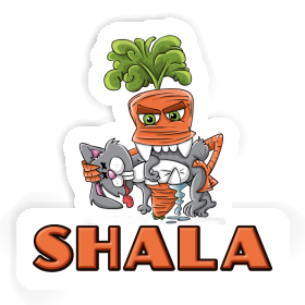 Shala Sticker Monster Carrot Image