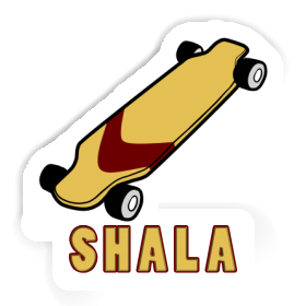 Skateboard Sticker Shala Image