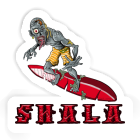 Sticker Wave Rider Shala Image