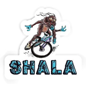 Aufkleber Shala Mountainbiker Image