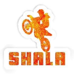 Sticker Shala Motocross-Fahrer Image