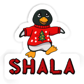 Sticker Christmas Penguin Shala Image