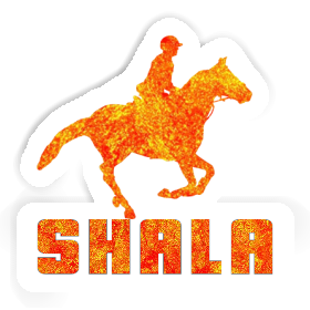 Horse Rider Sticker Shala Image