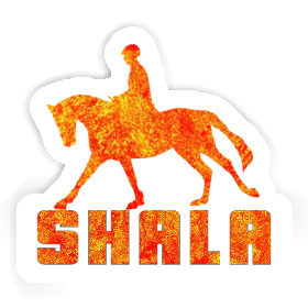 Sticker Shala Horse Rider Image