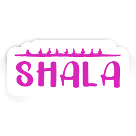 Rowboat Sticker Shala Image