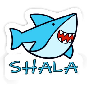 Sticker Shala Shark Image