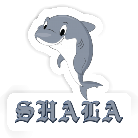 Sticker Shark Shala Image