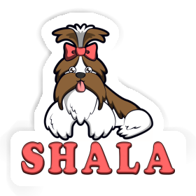 Shih Tzu Sticker Shala Image