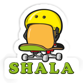 Sticker Shala Skateboard-Ei Image