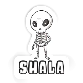 Sticker Shala Alien Image