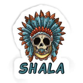 Sticker Shala Baby Totenkopf Image