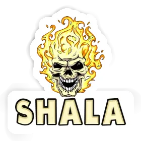 Shala Sticker Skull Image