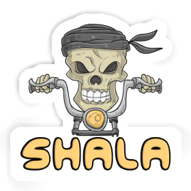 Sticker Motorbike Rider Shala Image