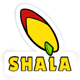 Sticker Shala Surfboard Image