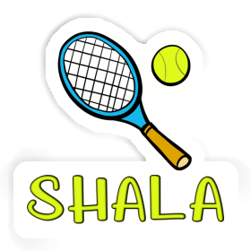 Tennis Racket Aufkleber Shala Image