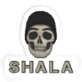 Sticker Shala Totenkopf Image