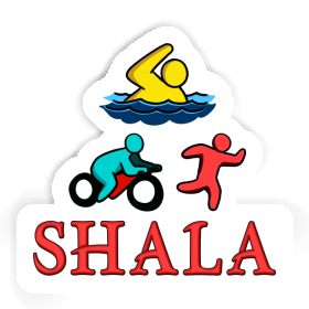 Aufkleber Shala Triathlet Image