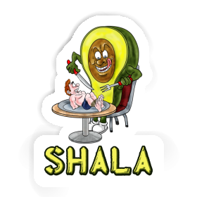 Shala Sticker Avocado Image