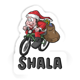 Shala Sticker Cyclist Image