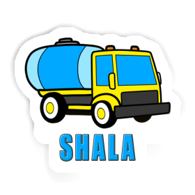 Shala Sticker Water Truck Image