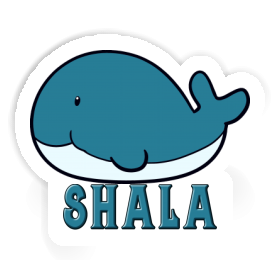 Sticker Shala Whale Image