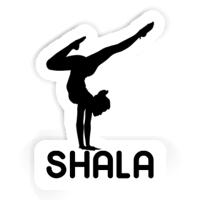 Sticker Yoga Woman Shala Image