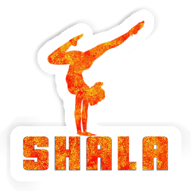 Sticker Shala Yoga Woman Image