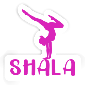 Sticker Yoga Woman Shala Image