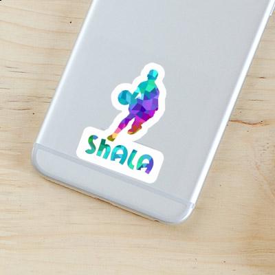 Shala Sticker Basketballspieler Notebook Image