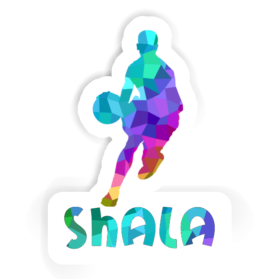 Sticker Shala Basketballspieler Gift package Image