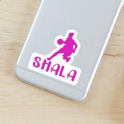 Basketballspielerin Sticker Shala Notebook Image