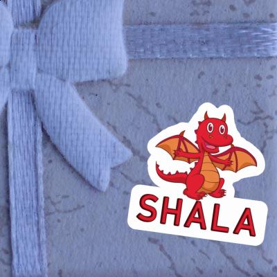 Sticker Shala Drache Laptop Image