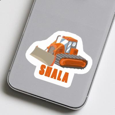 Sticker Excavator Shala Notebook Image