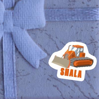 Excavator Sticker Shala Notebook Image