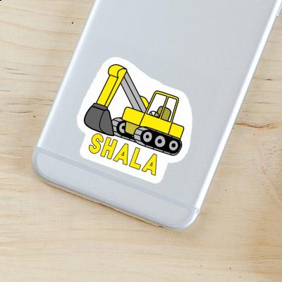 Sticker Excavator Shala Gift package Image