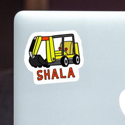 Sticker Shala Mini-Excavator Notebook Image