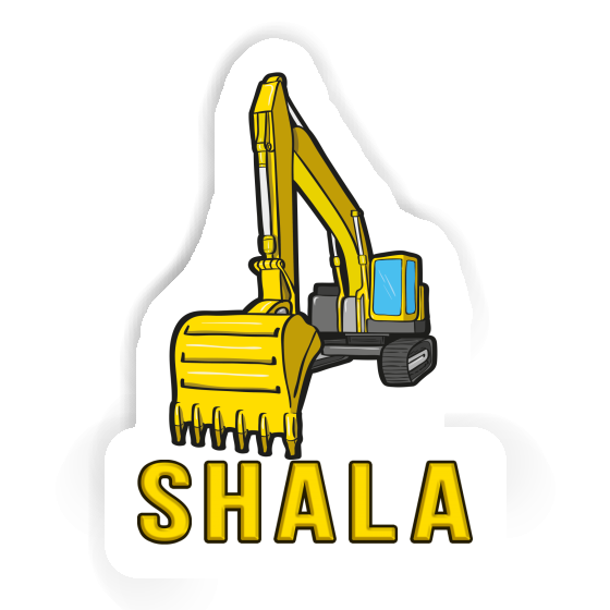 Shala Sticker Excavator Gift package Image