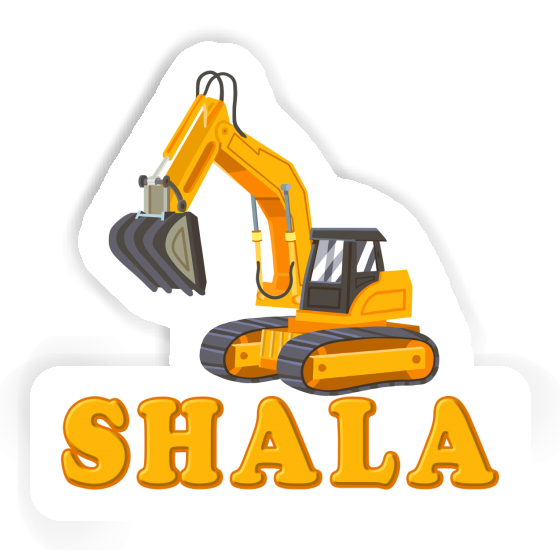 Excavator Sticker Shala Gift package Image